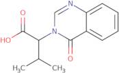 (2S)-3-Methyl-2-(4-oxo-3,4-dihydroquinazolin-3-yl)butanoic acid