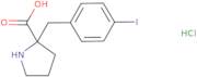 (S)-2-(4-Iodobenzyl)pyrrolidine-2-carboxylic acid hydrochloride