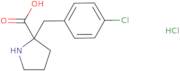 (S)-2-(4-Chlorobenzyl)pyrrolidine-2-carboxylic acid hydrochloride