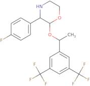 2-(R)-[1-(R)-(3,5-Bis(trifluoromethyl)phenyl)ethoxy]-3-(S)-fluorophenylmorpholine-d2[aprepitant-M2-d2]