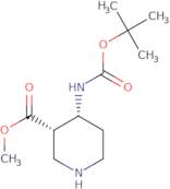 cis-4-Boc-Amino-piperidine-3-carboxylic acid methyl ester