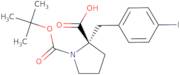 (S)-1-(tert-Butoxycarbonyl)-2-(4-iodobenzyl)pyrrolidine-2-carboxylic acid