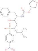 [(1S,2R)-3-[[(4-Nitrophenyl)sulfonyl](2-methylpropyl)amino]-2-hydroxy-1-phenylmethyl)propyl]carbam…