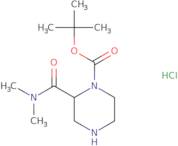 (S)-tert-Butyl 2-(dimethylcarbamoyl)piperazine-1-carboxylate hydrochloride