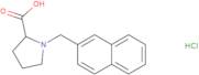 (R)-1-(Naphthalen-2-ylmethyl)pyrrolidine-2-carboxylic acid hydrochloride