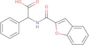 (2S)-2-[(1-Benzofuran-2-yl)formamido]-2-phenylacetic acid