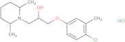 1-(4-Chloro-3-methylphenoxy)-3-(2,6-dimethylpiperidin-1-yl)propan-2-ol hydrochloride