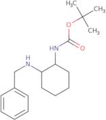 tert-Butyl (1R,2R)-2-(benzylamino)-cyclohexylcarbamate