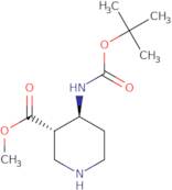 trans-4-Boc-Amino-piperidine-3-carboxylic acidmethyl ester
