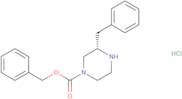 (S)-Benzyl 3-benzylpiperazine-1-carboxylate hydrochloride