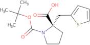 Boc-(S)-alpha-(2-thiophenylmethyl)-proline