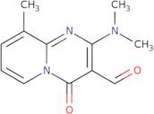 2-(Dimethylamino)-9-methyl-4-oxo-4H-pyrido[1,2-a]pyrimidine-3-carbaldehyde