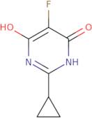 2-Cyclopropyl-5-fluoropyrimidine-4,6-diol