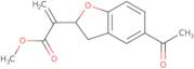 Methyl 2-(5-acetyl-2,3-dihydrobenzofuran-2-yl)propenoate