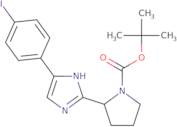 tert-Butyl (2S)-2-[5-(4-iodophenyl)-1H-imidazol-2-yl]pyrrolidine-1-carboxylate