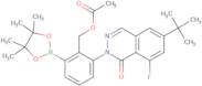 [2-(6-tert-Butyl-8-fluoro-1-oxo-phthalazin-2-yl)-6-(4,4,5,5-tetramethyl-1,3,2-dioxaborolan-2-yl)ph…