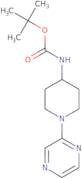 tert-Butyl 1-(pyrazin-2-yl)piperidin-4-ylcarbamate