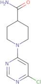 1-(6-Chloropyrimidin-4-yl)piperidine-4-carboxamide