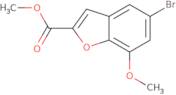 Methyl 5-bromo-7-methoxybenzofuran-2-carboxylate