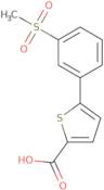 5-(3-(Methylsulfonyl)phenyl)thiophene-2-carboxylic acid