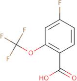 4-Fluoro-2-(trifluoromethoxy)benzoic acid