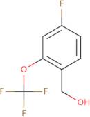 4-Fluoro-2-(trifluoromethoxy)benzyl alcohol