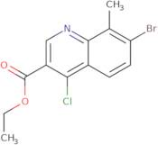 ethyl 7-bromo-4-chloro-8-methylquinoline-3-carboxylate