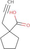 1-(Prop-2-yn-1-yl)cyclopentane-1-carboxylic acid