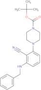 tert-Butyl 4-[3-(benzylamino)-2-cyanophenyl]-piperazine-1-carboxylate