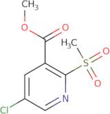 Methyl 5-chloro-2-methanesulfonylpyridine-3-carboxylate