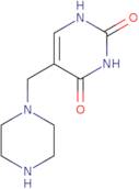 5-[(Piperazin-1-yl)methyl]-1,2,3,4-tetrahydropyrimidine-2,4-dione