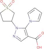 1-(1,1-Dioxidotetrahydro-3-thienyl)-5-(1H-pyrrol-1-yl)-1H-pyrazole-4-carboxylic acid