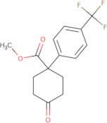 Methyl 4-oxo-1-(4-(trifluoromethyl)phenyl)cyclohexanecarboxylate