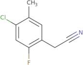 2-(4-Chloro-2-fluoro-5-methylphenyl)acetonitrile