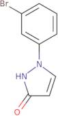 1-(3-Bromophenyl)-2,3-dihydro-1H-pyrazol-3-one