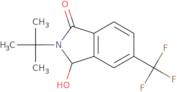 2-t-Butyl-3-hydroxy-5-(trifluoromethyl)isoindolin-1-one