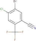 5-Bromo-4-chloro-2-trifluoromethylbenzonitrile