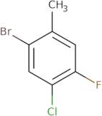 1-Bromo-5-chloro-4-fluoro-2-methylbenzene