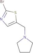 2-Bromo-5-(pyrrolidin-1-ylmethyl)thiazole