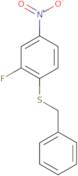 1-(Benzylsulfanyl)-2-fluoro-4-nitrobenzene