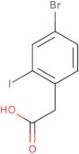 2-(4-Bromo-2-iodophenyl)acetic acid