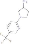 1-[5-(Trifluoromethyl)pyridin-2-yl]pyrrolidin-3-amine