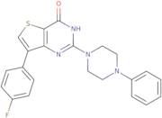 7-(4-Fluorophenyl)-2-(4-phenylpiperazin-1-yl)thieno[3,2-d]pyrimidin-4(3H)-one