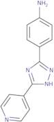 4-[5-(Pyridin-4-yl)-1H-1,2,4-triazol-3-yl]aniline