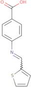 4-(Thiophen-2-ylmethylideneamino)benzoic acid