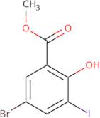 Methyl 5-bromo-2-hydroxy-3-iodobenzenecarboxylate