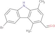 6-Bromo-1,4-dimethyl-9H-carbazole-3-carbaldehyde
