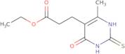 Ethyl 3-(4-hydroxy-6-methyl-2-sulfanylpyrimidin-5-yl)propanoate