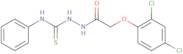 2-[2-(2,4-Dichlorophenoxy)acetyl]-N-phenyl-1-hydrazinecarbothioamide