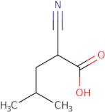 2-Cyano-4-methylpentanoic acid